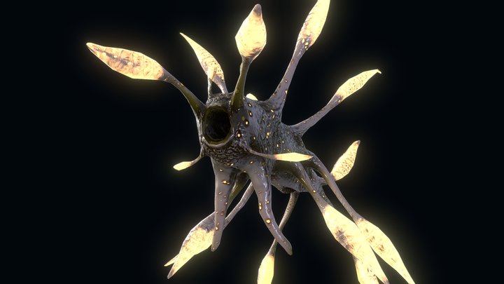 Luminous Monster 3D Model