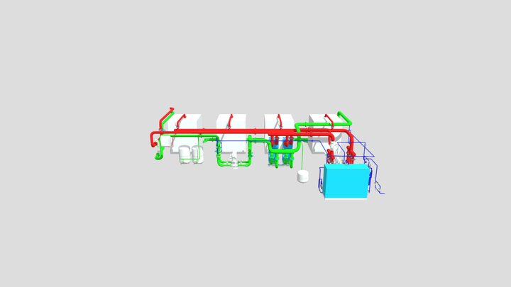 БМК-4000 Уголь Забайкальск РЖД 3D Model