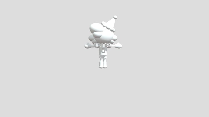 Cremie oc dandy's world 3D Model