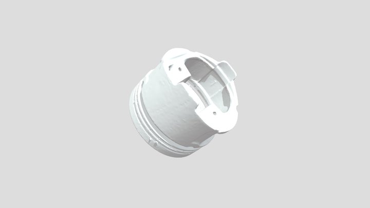 Merged Scan Piston 3D Model