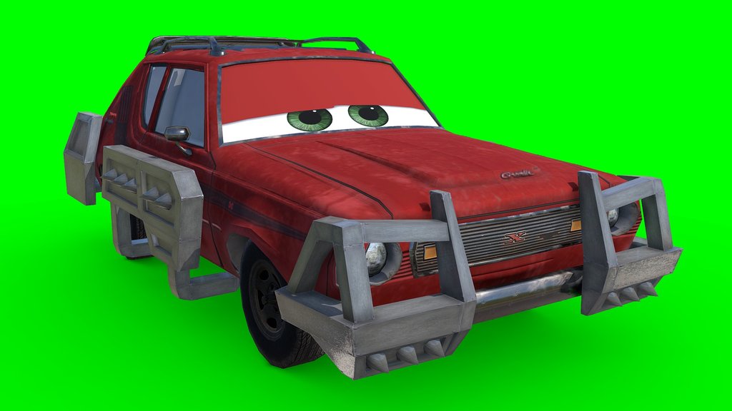 Better Cars 2 game Gremlin NPC model