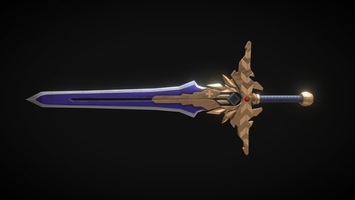 Sword 01 3D Model