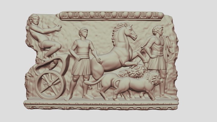 Ancient Chariot Relief