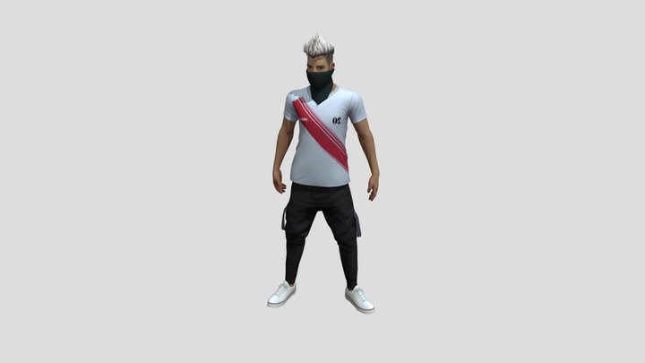 Freefire Charecter 02 3D Model