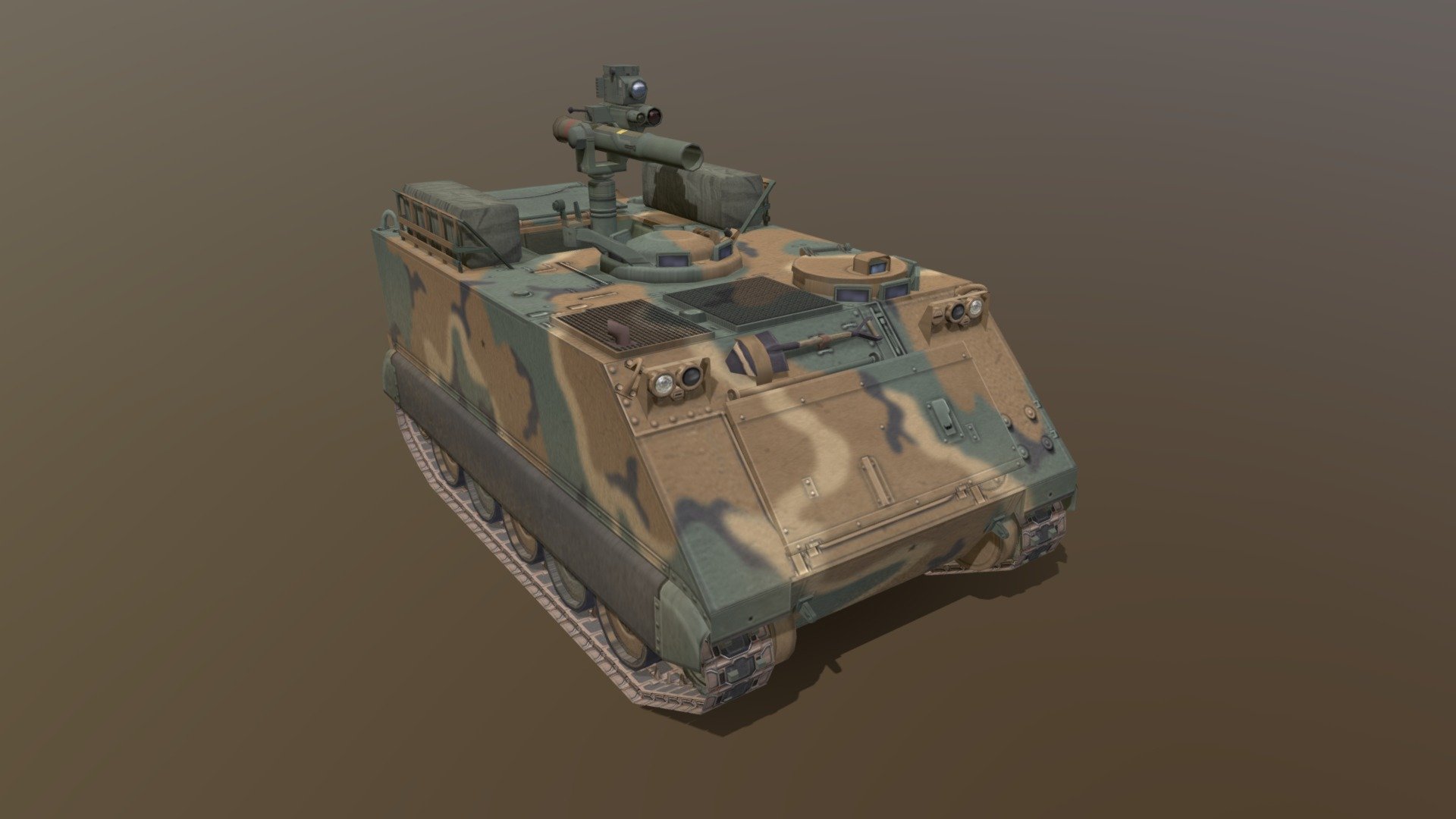 M150A1 ATGM carrier - Download Free 3D model by 42manako [5246082 ...