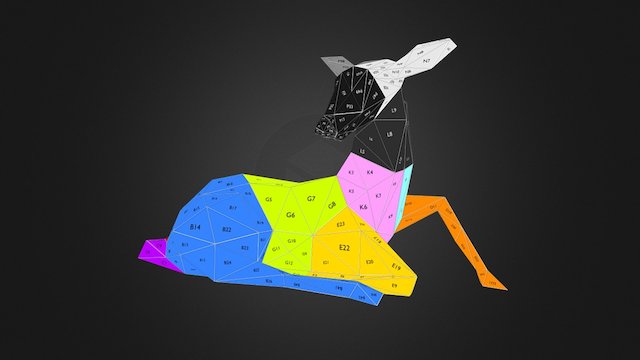 George V 2016 - V3 - Renne Couche-reperage Body 3D Model