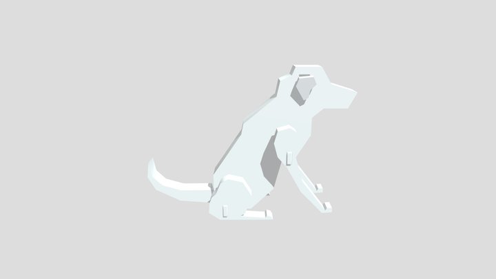 Dog Assembly 3D Model