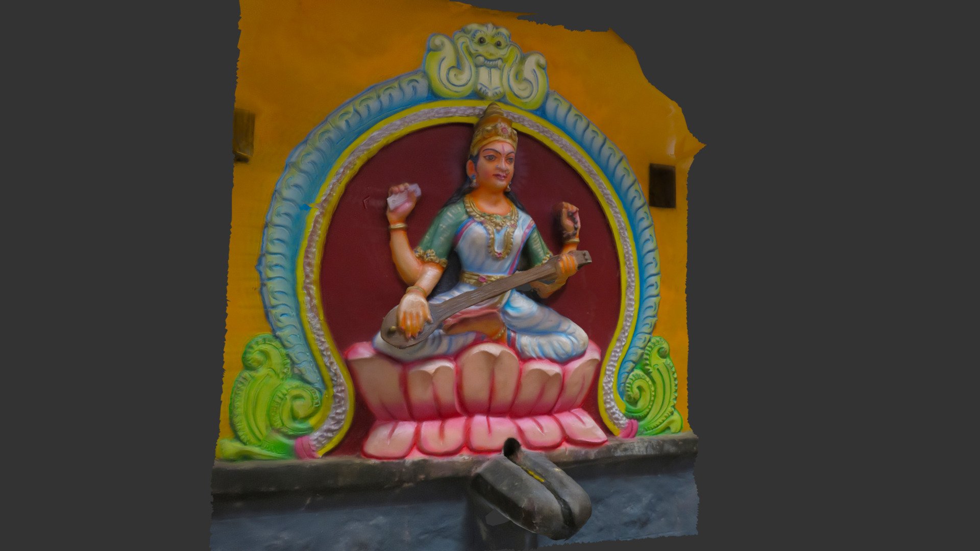 Sculpture 3 Uppoor Temple - 3D model by krishnaprasad [52475c2] - Sketchfab
