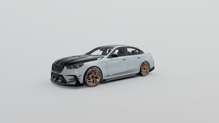 Bmw M5 G90 Full Final 11 10 2024 3D Model