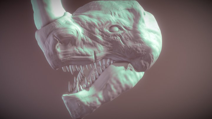(Another) Dragon Head 3D Model