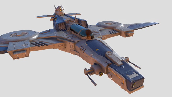 Gernot-Buder-heavy-fighter 3D Model