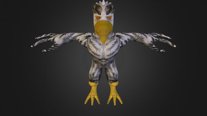 Seagull (2) 3D Model