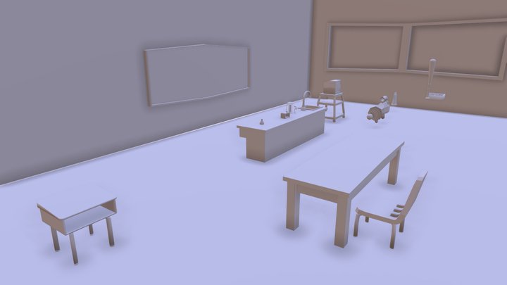 Science Lab (WIP) 3D Model