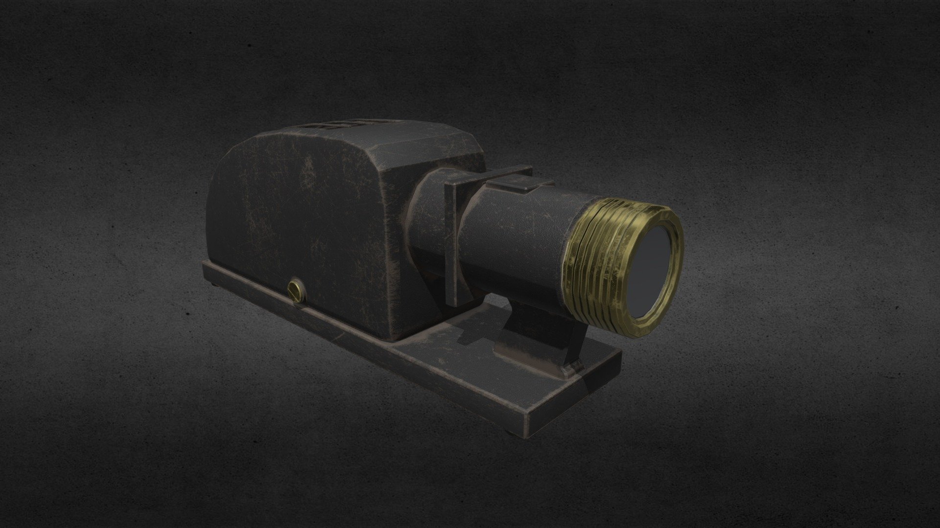 Slide Projector - 3D model by Casto (@castojr) [52493b6] - Sketchfab