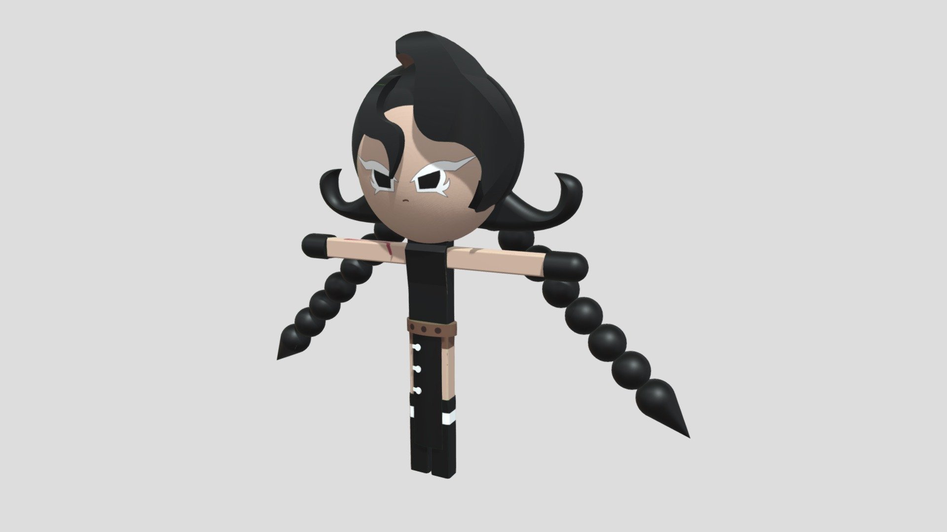 Choco Drizzle Cookie (Cookie Run) - Downloadable - 3D model by