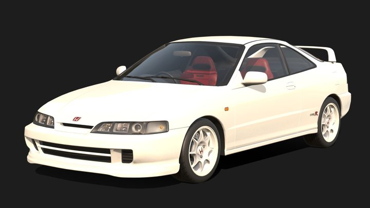 1995 Honda Integra Type R – Modèle 3D gratuit STL