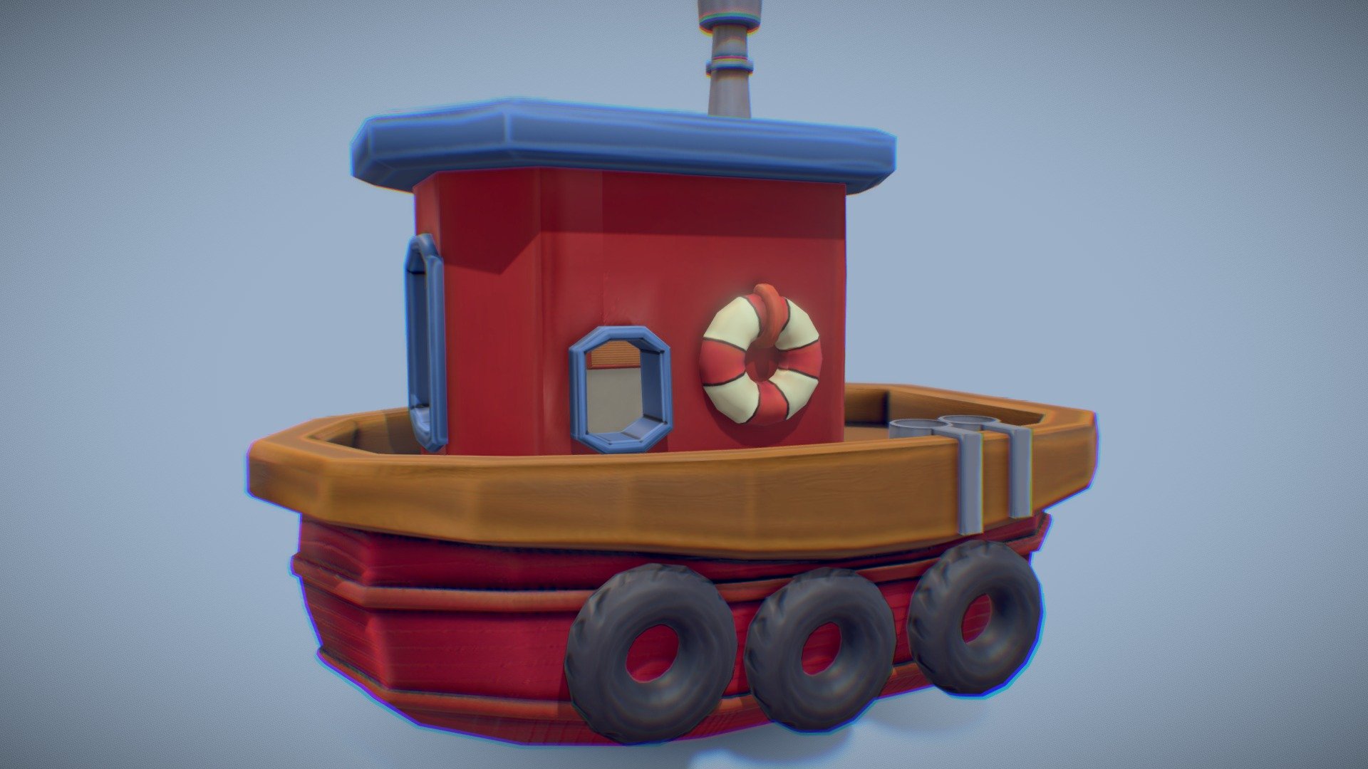 Tugboat - 3D model by Jas_Perry [524ade2] - Sketchfab