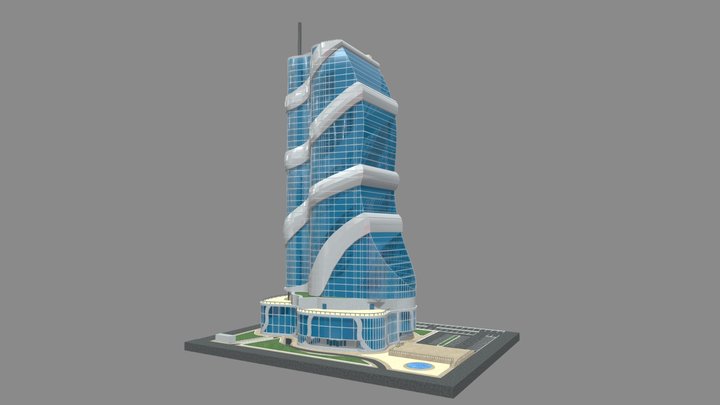 0175 - Skyscraper 3D Model
