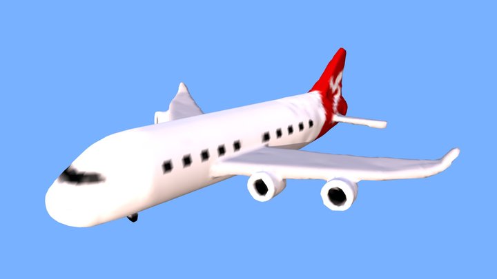 Plane 3D Model