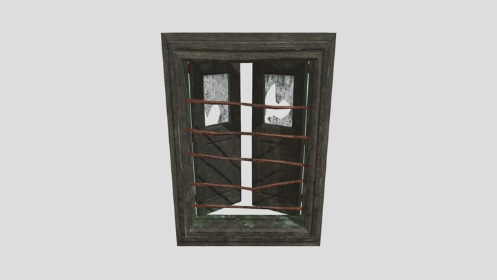 Old window 3D Model