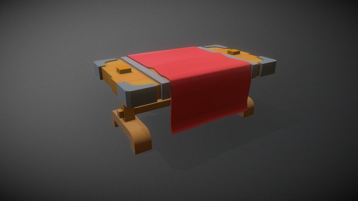 Table_low 3D Model
