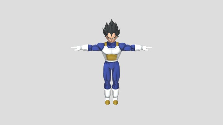 Vegeta 3D Model