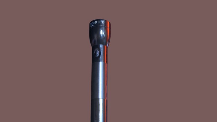 Flashlight 3D Model
