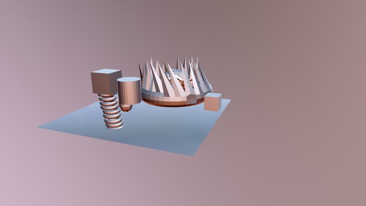 Blender Trash Pile 3D Model