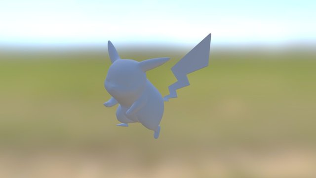[SSBB] Pikachu 3D Model