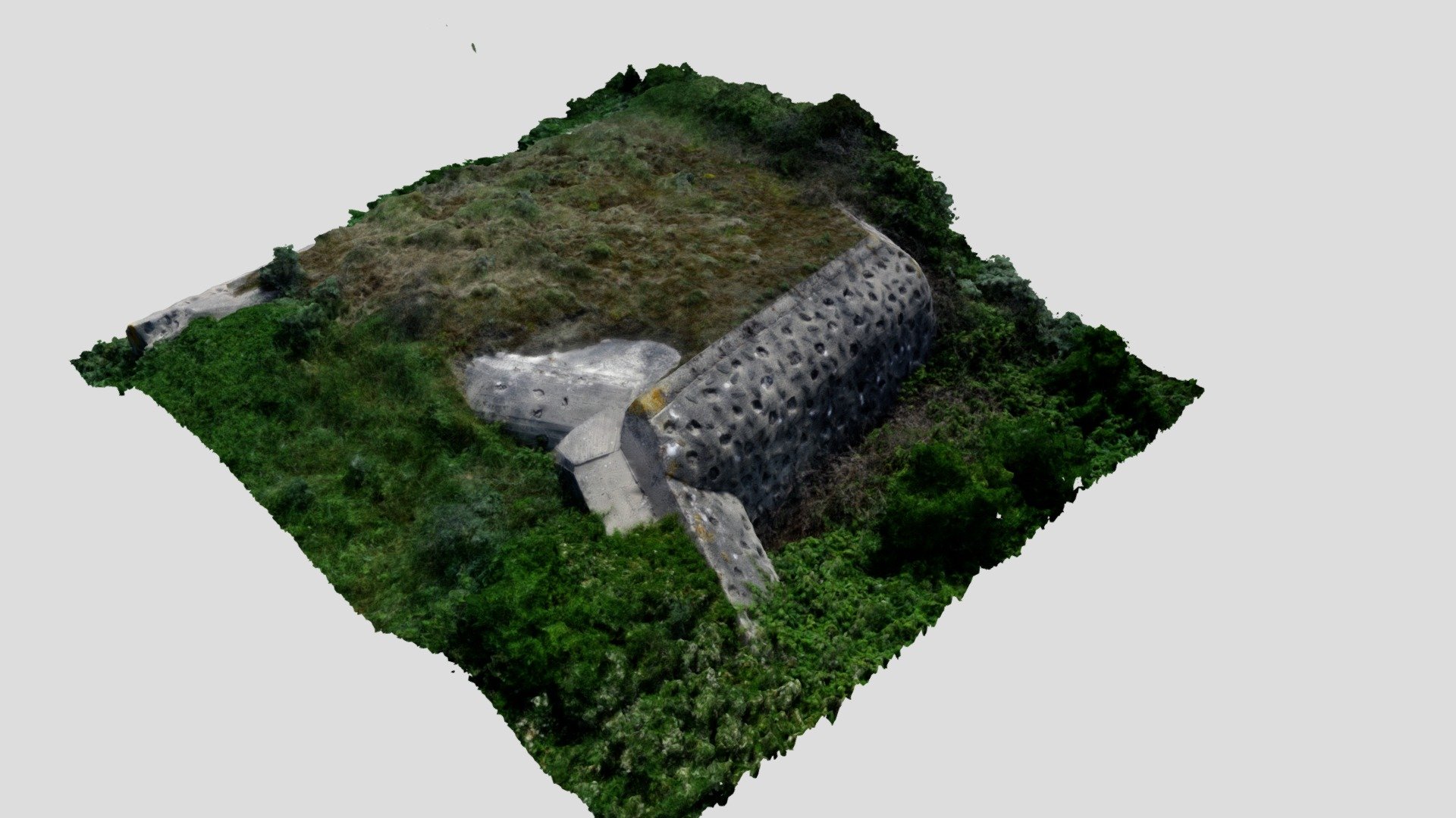 Petit Bunker — Sketchfab embed 3D viewer