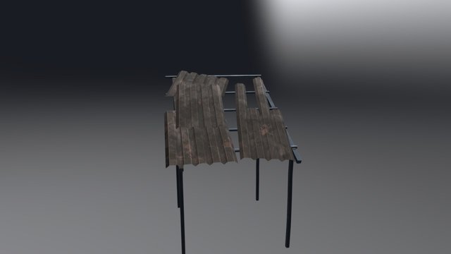 Metal roof 3D Model