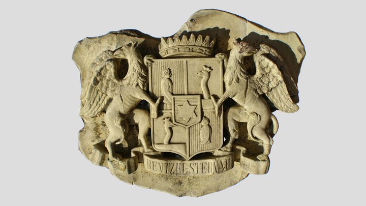 Stone relief 3D Model