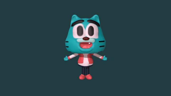 Gumball [Cartoon Network] 3D Model