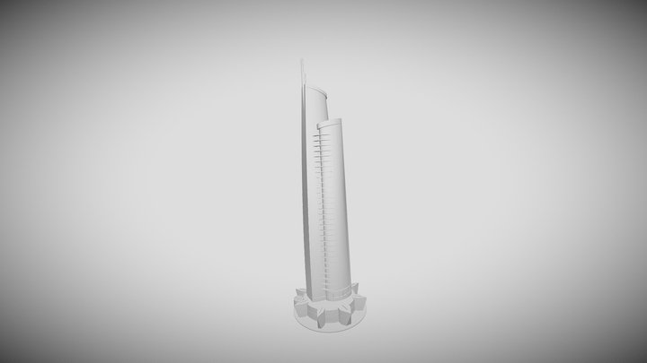 Almas_tower 3D Model