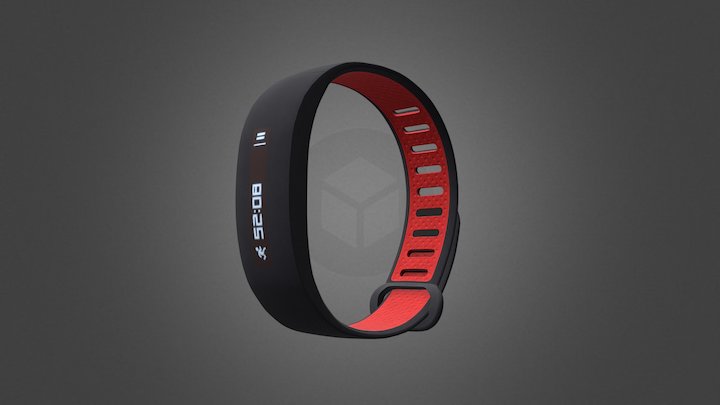 Under Armour UA Band ‑ Fitness Tracker 3D Model