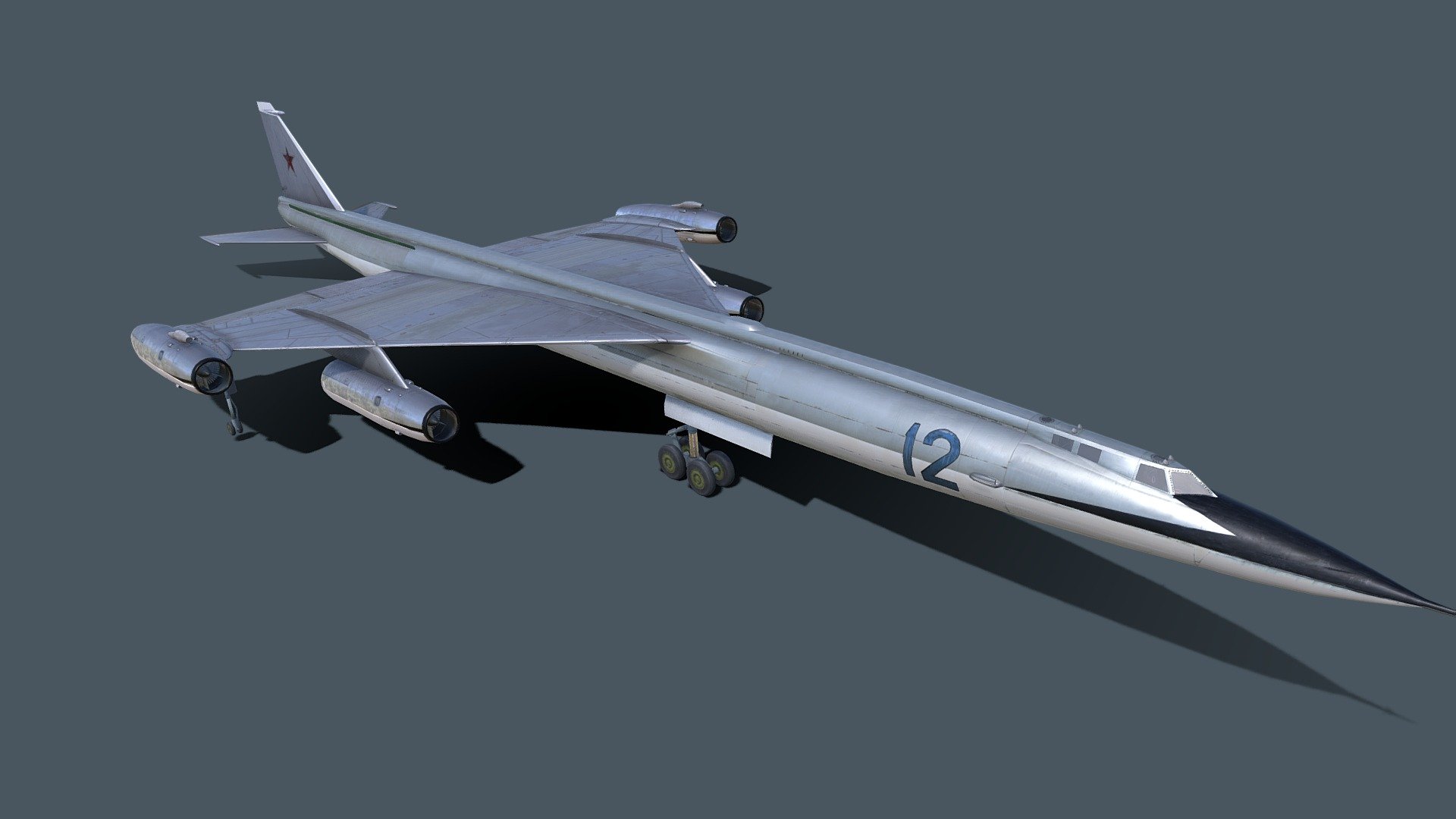 Myasishchev M-50 Bounder - Buy Royalty Free 3D model by Tim Samedov  (@citizensnip) [5258d62]