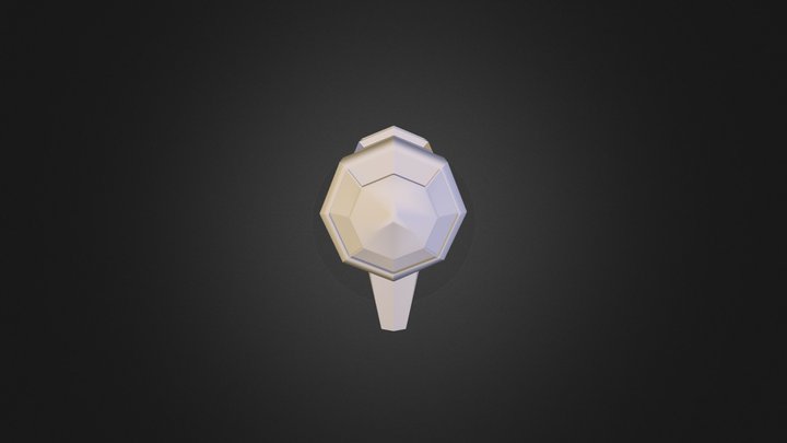 Retro Blaster 3D Model