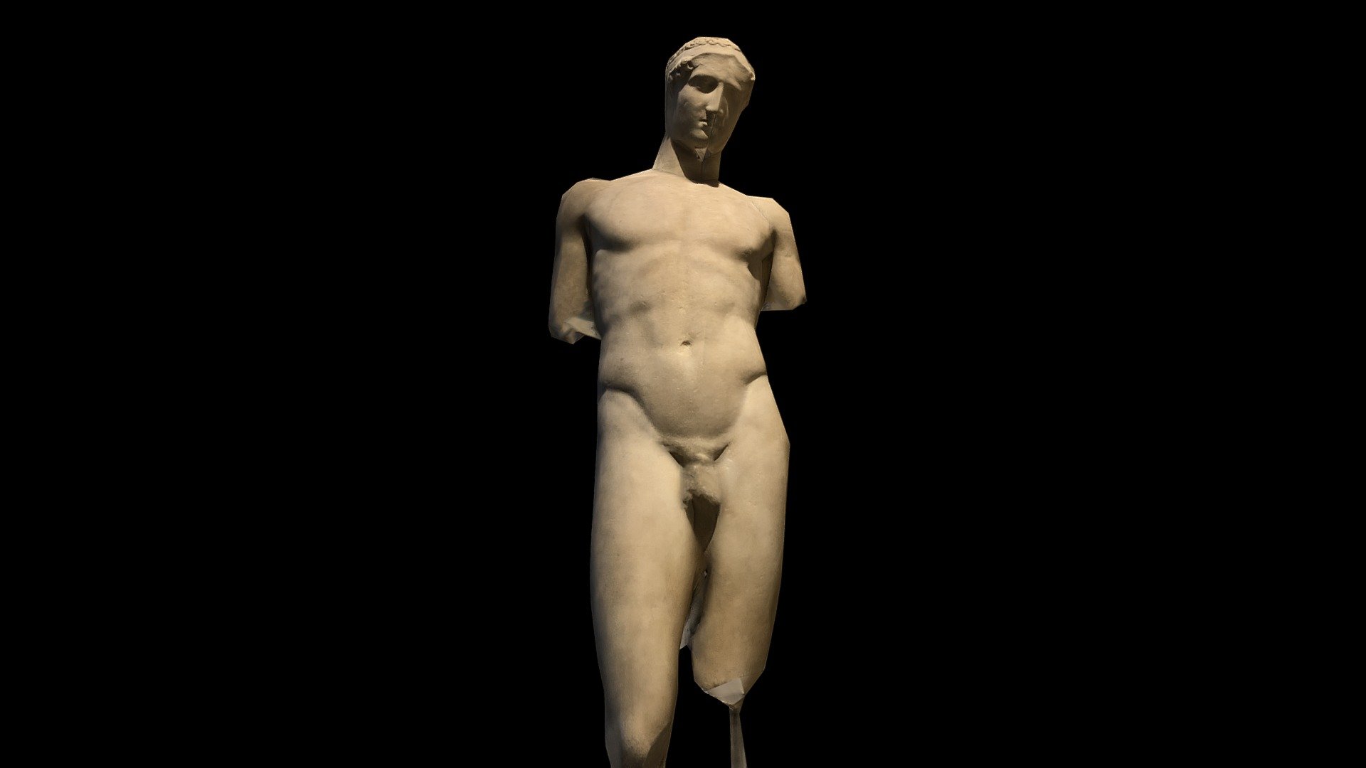 Statue scan from MET