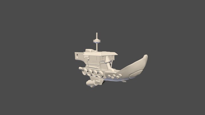 Ship3 3D Model