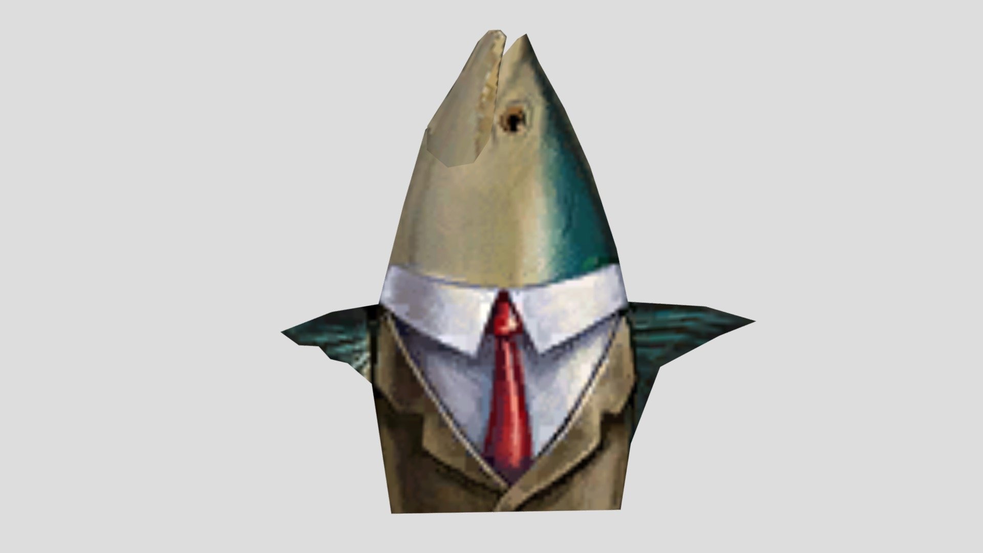 BFBB - Announcer Fish - Download Free 3D model by SMF Features ...