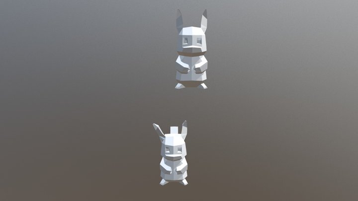 GavinChan_Pikachu 3D Model
