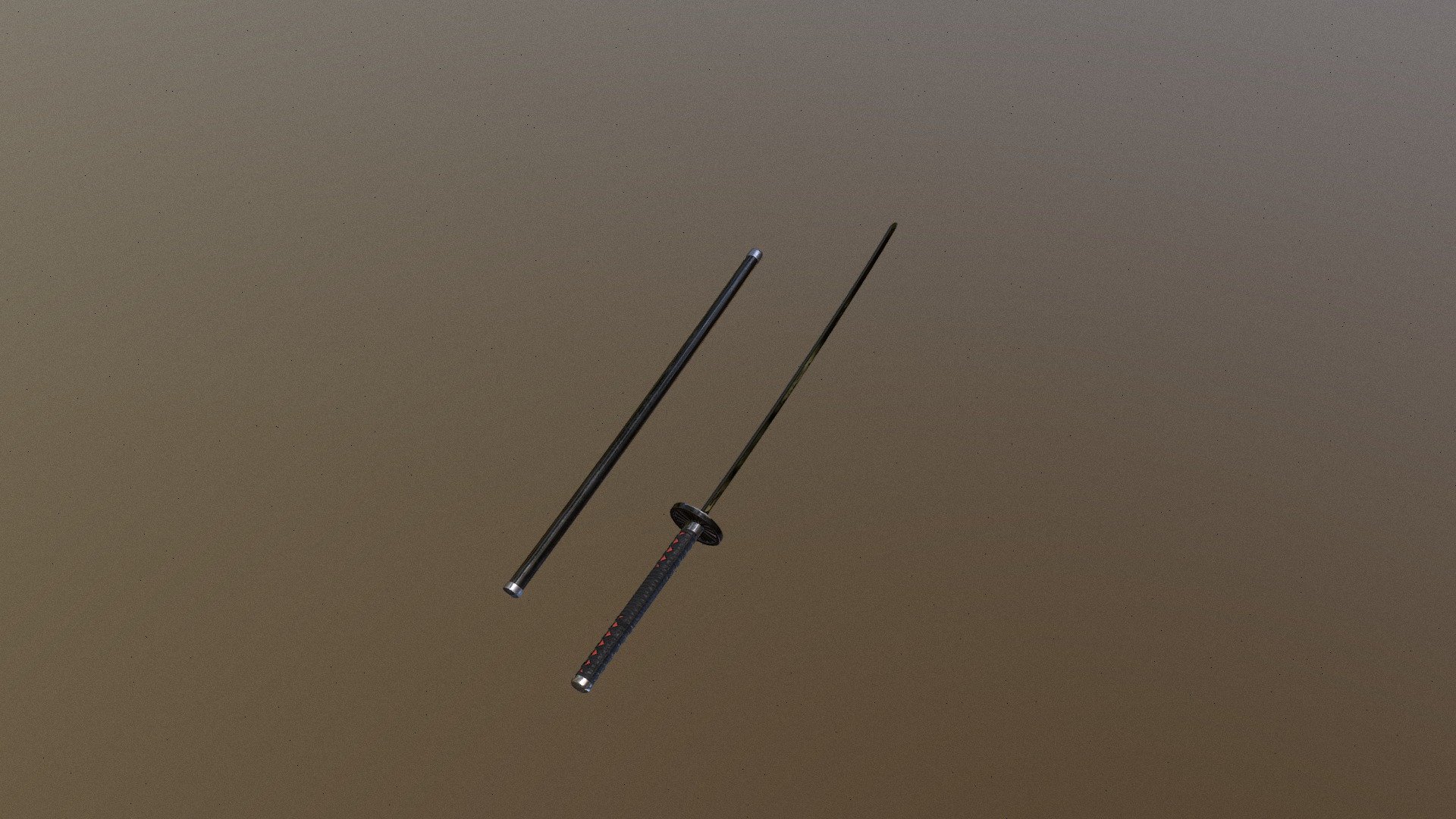 Demon Slayer Tanjiro Kamado Katana 3d Model By Ugrinski Gallifren