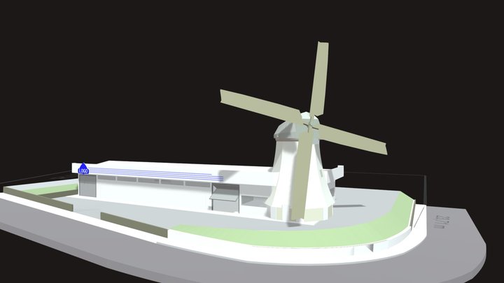 Moinho de vento medieval Modelo 3D $19 - .blend - Free3D