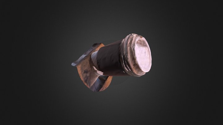 try #4 A cup of coffee 3D Model