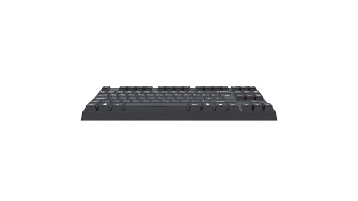 Desktop Keyboard 3D Model
