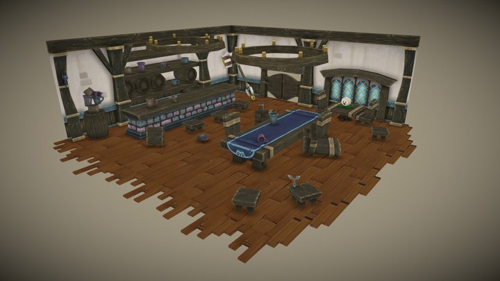 Overwatch [FAN ART]-Final project-description 3D Model