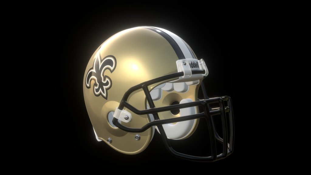 FB_Helmet_Guy on X: Saints white concept helmet and white uniform