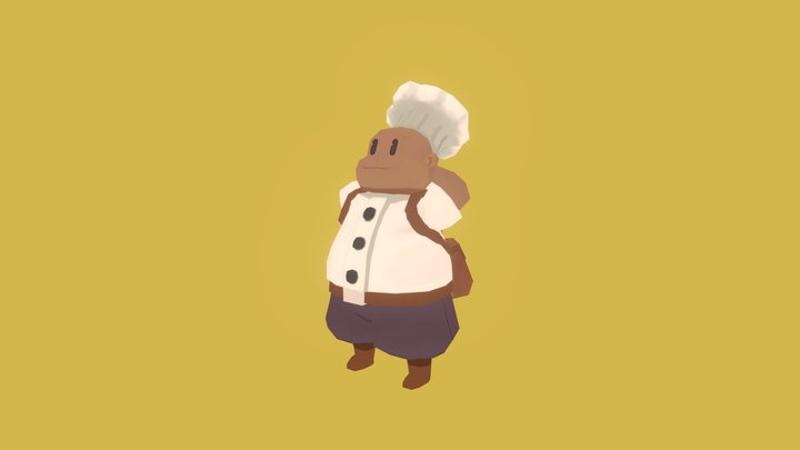 Cokker 3D Model