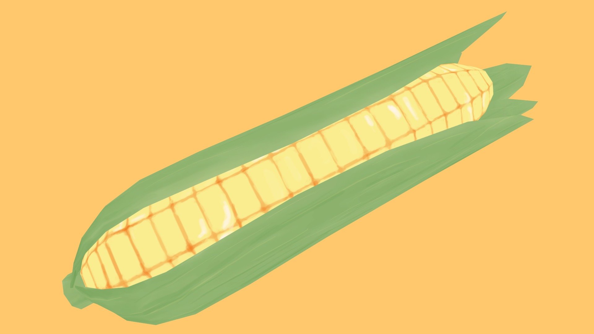 Handpainted Corn