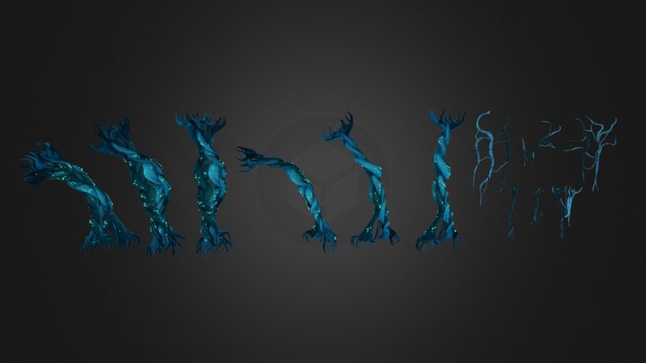 Giant Lilypad Roots – Free 3D Model STL